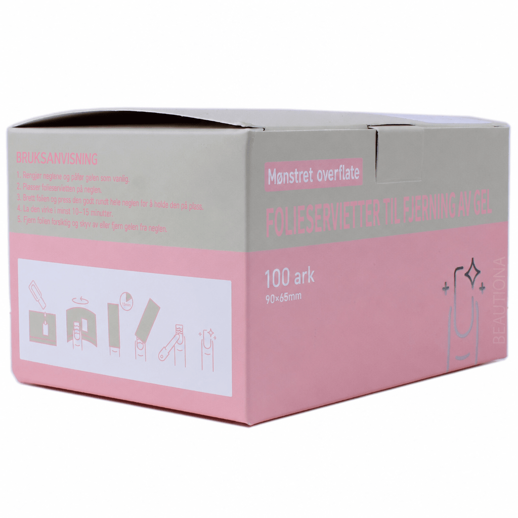 Gel Polish Soak Off Pads (100 stk.) - AVABeauty.no